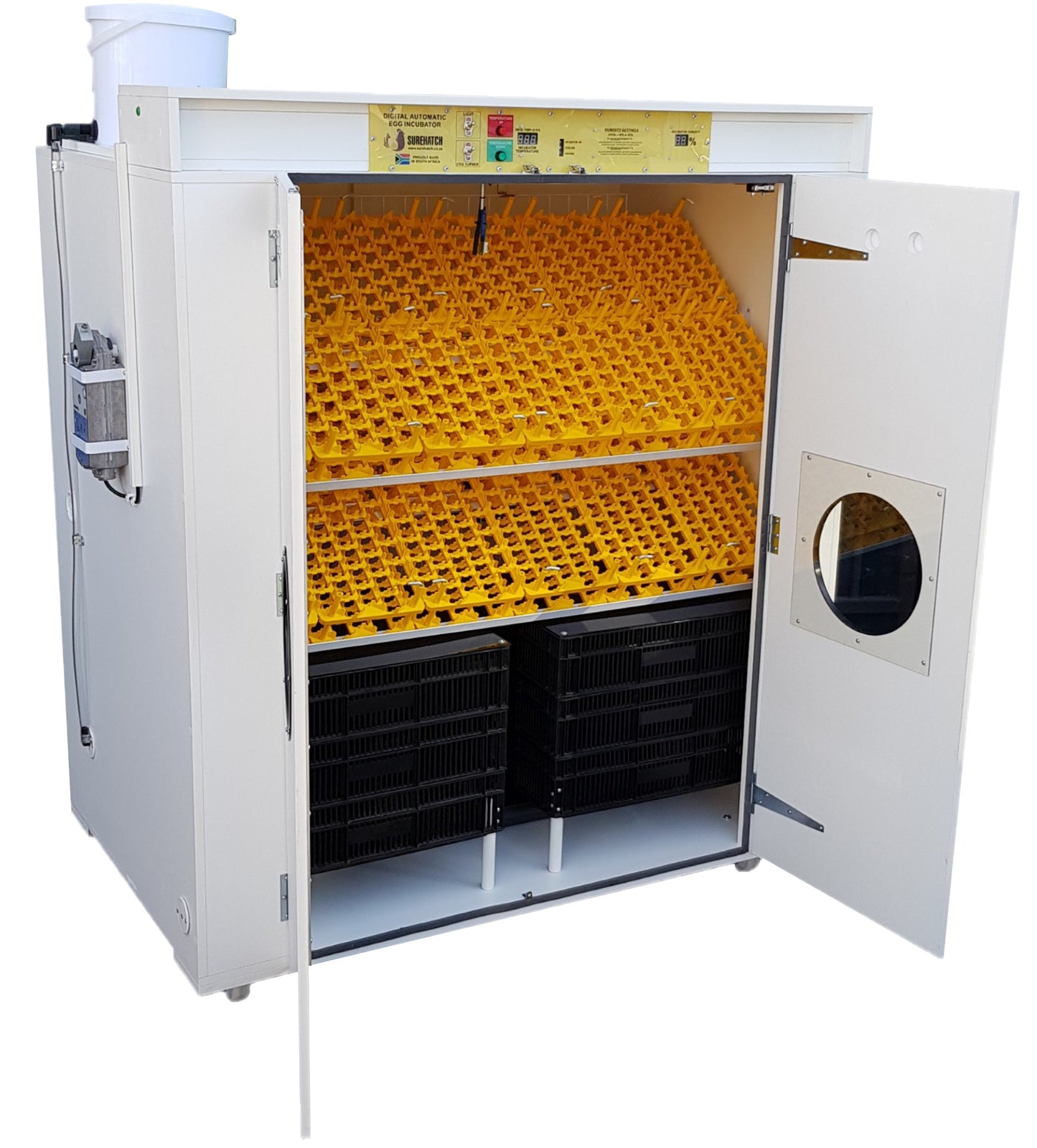 2000 Egg Incubator and Hatcher Combo - Fully Automatic Digital Surehatch SH2000 SuperHatch©